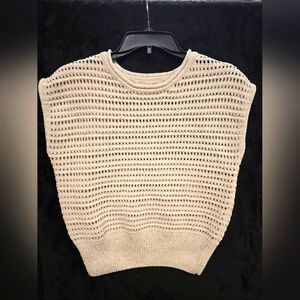 Cream Knit Women's Sweater